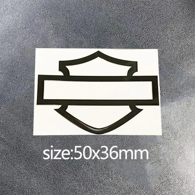Aluminum alloy stickers Decorative Logo Motorcycle Car Stickers for Harley Davidson Softail Sportster VRSC 1200 Street Glide