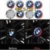 UIDM1 4Pcs 56/68mm Car Wheel Center Hub Cap Caps Emblem Logo For BMW X1 X3 X5 E90 E46 E60 F10 F30 F20 G20 E39 E92 G30 E87 E36 F11 E91