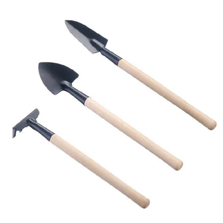 Practical Handheld Plant Care Tool Including Flat Shovel Pointed Trowel And Fine Rakes Soil Loosening Equipment