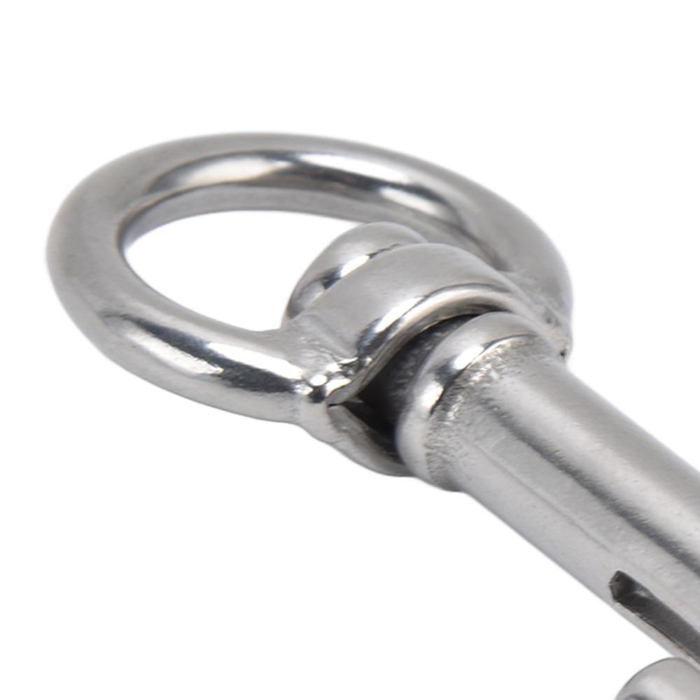 6pcs Heavy Duty Swivel Eye Bolt Hooks Marine Grade Heavy Duty Bolt Snaps  For Camera Strap