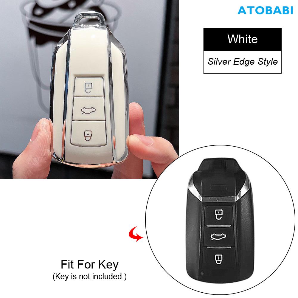Tpu Car Key Cover Smart Keyless Entry Remote Fobs Cases Keychain Holder Auto Accessories Supplies For Dfsk Dongfeng Aeolus Ax7