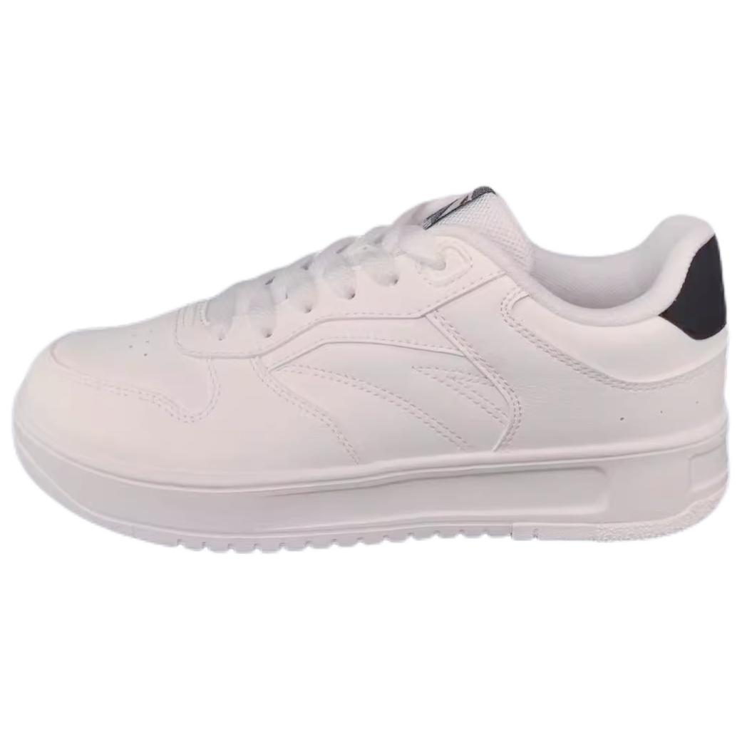 Anta Кроссовки мужские Bamboo Break простые удобные нескользящие амортизирующие износостойкие низкие кроссовки мужские кроссовки бумажно-белые базовые черные 112538015-4 42