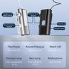 K92 Bluetooth 6.0 Lavalier Business Headset Call 30h/Music 50h Vibration Reminder LED Digital Display With Mic Wireless Earphone