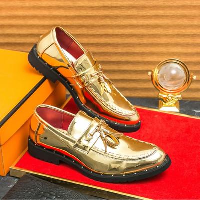 Mode Modische Lederschuhe für Herren Hohe Qualität Herrenschuhe Komfort Spitzschuhe Herren Slipper Leichter Freizeitschuh Zapatos De Hombre