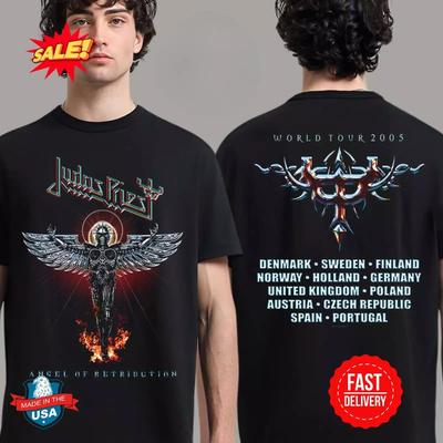Judas Priest Angel of Retribution 20. Jubiläum Vintage Tour T-Shirt