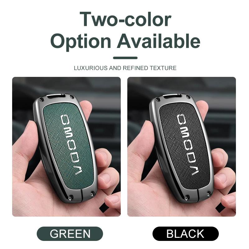 Car Key Case Bag for Chery Omoda C5 E5 C9 Omoda 5 9 EV PHEV 2025 Key Chain Protective Cover Smart Remote Key Protection Shell