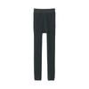 Женские леггинсы MUJI Thick Dark размера S с флисовой подкладкой, DGG04A4A, серые,