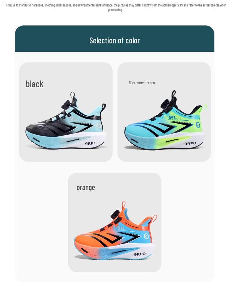 Autumn 2025 Boys' Non-Slip Running Basketball Shoes - Breathable Leather with Carbon Plate, Trendy Sports Design for Students
