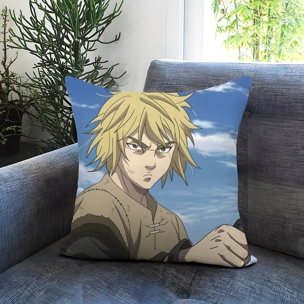 VVinland DS-SagaS Cushion Cover Comfortable Reversible Pillow Cover Ideal for Car Sofa Bedroom & Beyond