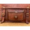 Leather Messenger Shoulder Laptop Briefcase Bag  New Men's