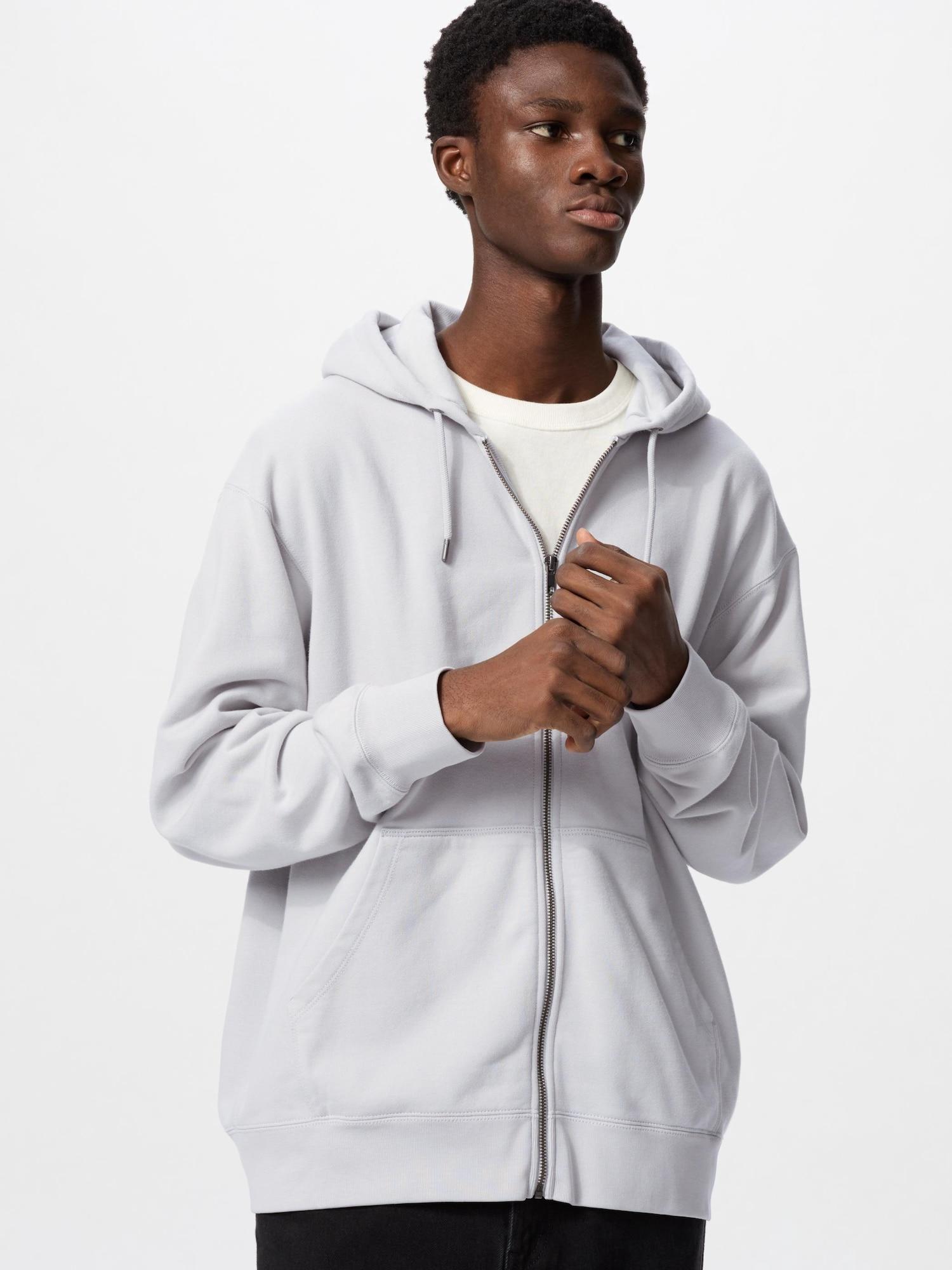 Свитшот Uniqlo Japan с капюшоном на молнии 03 GRAYS 8759₽