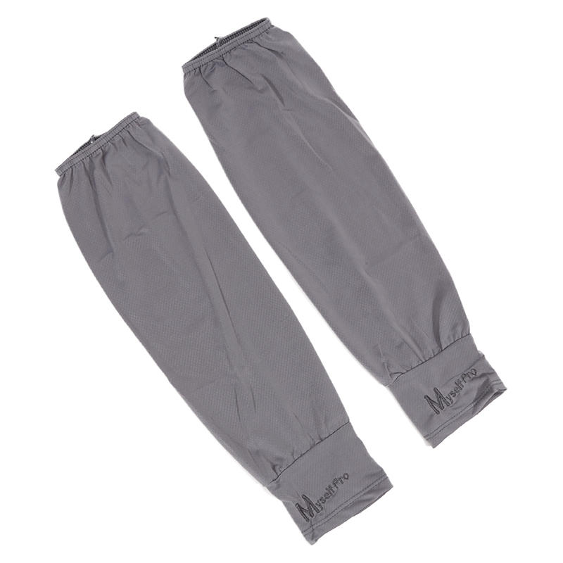 Men's Loose Ice Silk Sleeves Cooling Arm Cover - Breathable Quick Drying Outdoor Sports UV Protection Sleeves