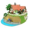 Sankei Studio Ghibli Series Delivery Service Diorama Papercraft Kiki's MP07-37