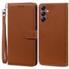 Skórzany portfel z klapką z teksturą do Samsung Galaxy S23 FE Ultra Plus A05 A05S A15 A04S A04E A14 A24 A34 A54 M54 A23 A33 A53 A73 5G 4G okładka