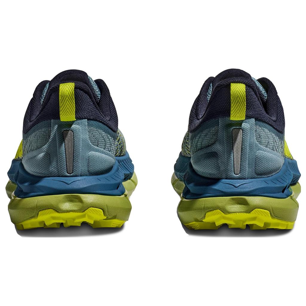 HOKA Mafate Speed 4 Stone Blue Dark Citron Men Sneakers 1129930-SBDCT