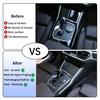 True Carbon Fiber Auto Interior Accessories Central Control Gear Panel for 2020 BMW New 3 Series G20/G28