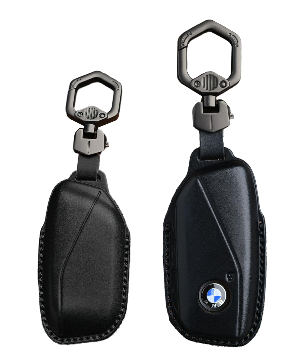 

New BMW Leather Key Case for 4 Series [MKMC] 1, 2, 3, (X1, X2, X3, X5, X7) (Black) чёрный
