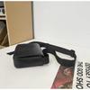 Solid Color Men's Crossbody Bag Harajuku Messenger Bag Portable Men's Shoulder Bag  Male