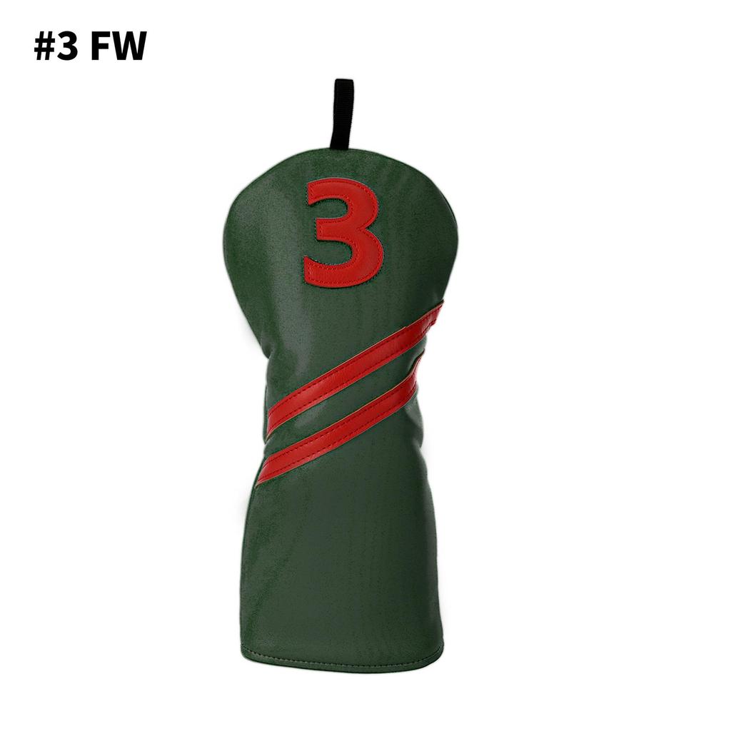 Cross-Border Golf Club Head Covers: Digital Stripe Design