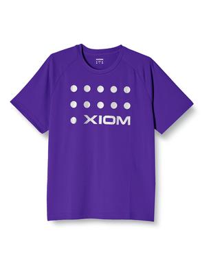 XIOM ELP Table Tennis Size 80807 T-Shirt, Unisex, Purple, L,
