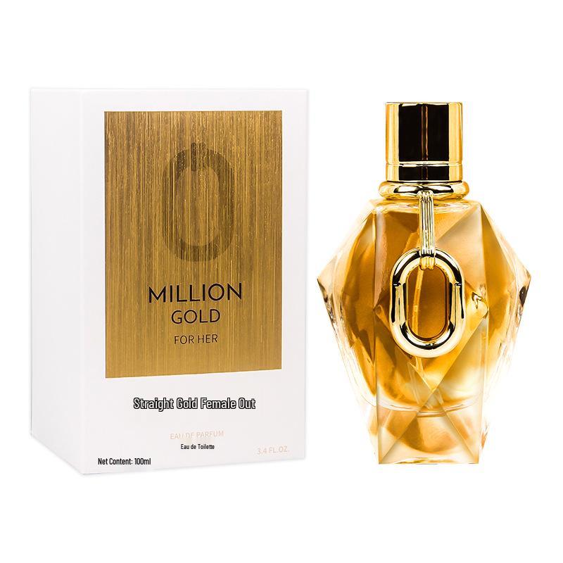 Women's Golden Million Perfume: Long-lasting Floral Woody Scent, Fresh Niche Fragrance