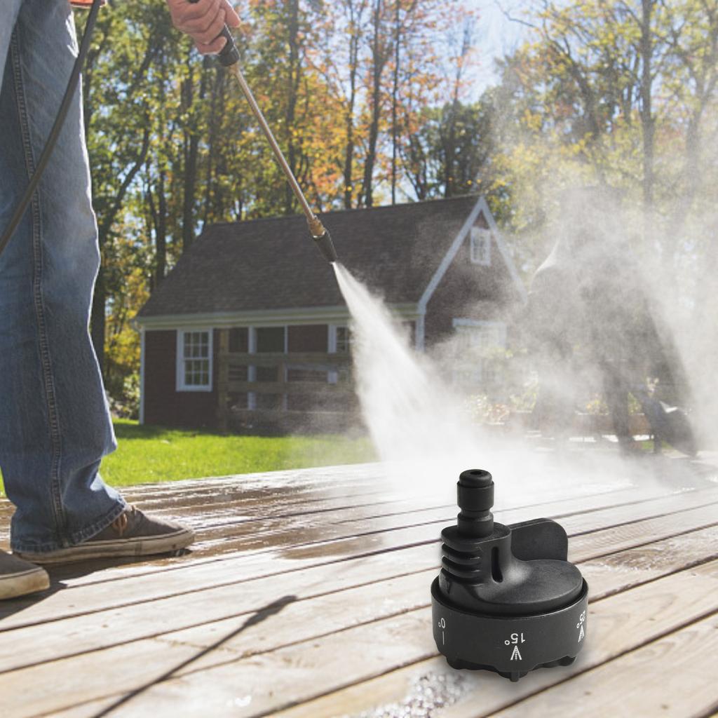 6 Spray Pattern High Pressure Nozzle Kit for WORX WG629 WG630 WU629 Featuring Adjustable Angles and Standard Hose Interface