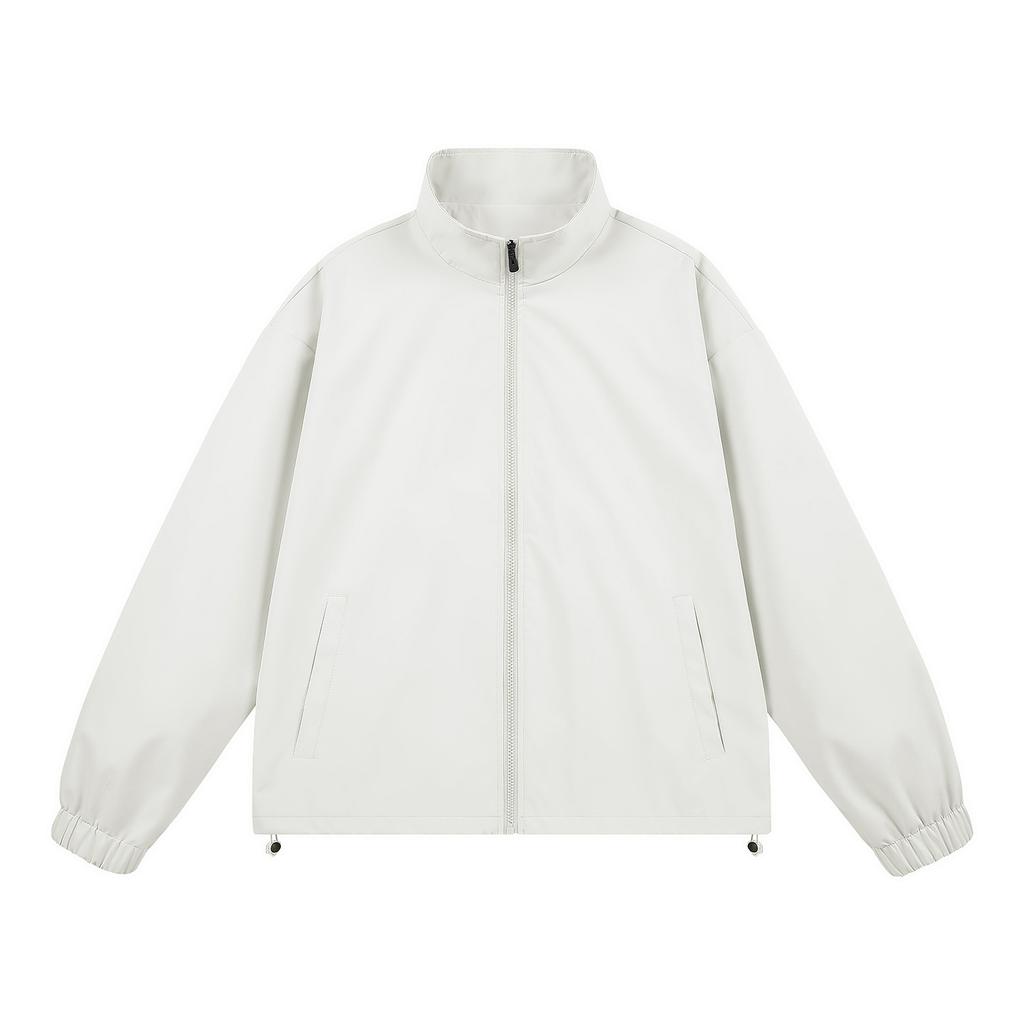 New Jacket Men's Stand-up Collar Loose Casual American Trendy Basic Trendy Top