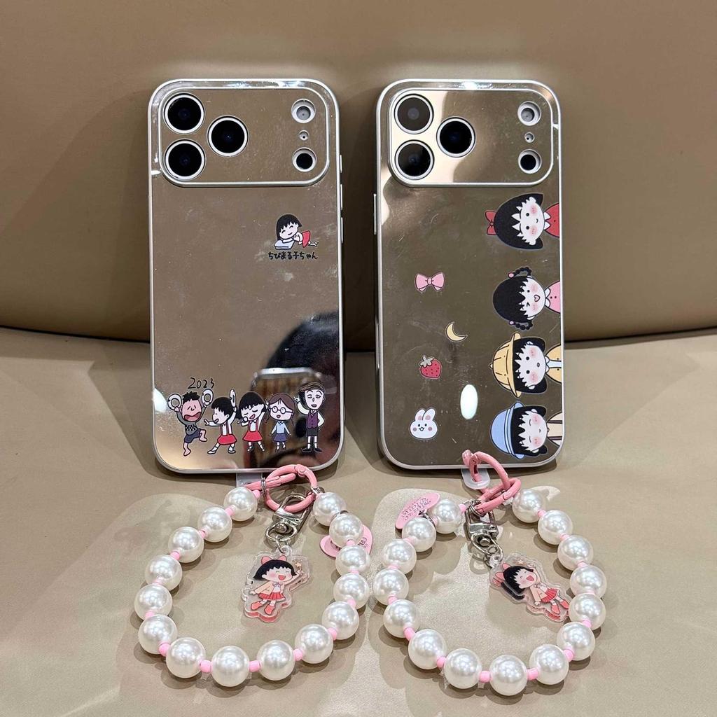 Chibi Maruko-chan iPhone 17 Pro Max Magnetic Protective Case - Cute Cartoon Cover, Apple Compatible