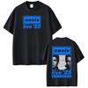British Rock Band OASIS Live 26 Tour Print Tshirts Men Women Hip Hop T Shirt Summer Casual Loose Cotton Tshirts Fan Gifts Tops