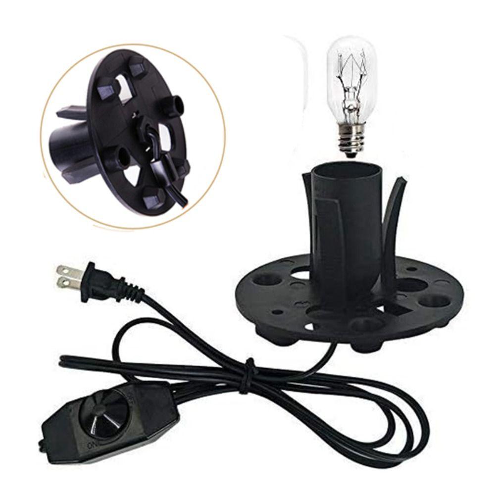 Salzlampe Kabel mit Dimmschalter E12 Lampenfassung Neues Dimmschalterkabel für Salzsteinkohlelampe