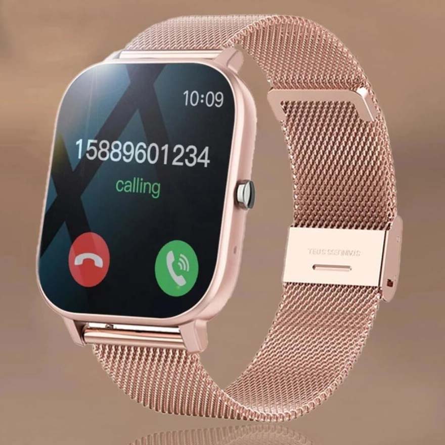 Chytré hodinky pro ženy 2024 Barevný displej pro muže Plný dotykový Bluetooth Inteligentní náramek Life Vodotěsný Fitness Tracker Chytré hodinky