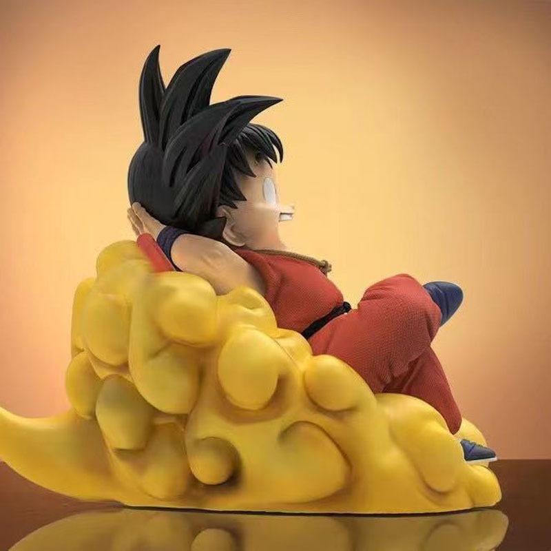 Anime Dragon Ball Cute Figure Goku Light-Emitting Room Model Ornament Doll Collect Decoration Toys Gift