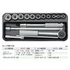 ENGINEER Socket Wrench Set TWS-01 16-Piece (Inch Set)