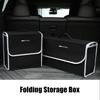 Car Soft Felt Storage Bag Organizer Car Foldable Trunk Bag Car Accessories For Mercedes-Benz AMG C500 C200 C300 A B C E GLA CLA GLK GL ML GLE W204