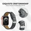 Luxury Watch Bands Compatible With Apple Watch Band 38mm 40mm 41mm 42mm 44mm 45mm, Designer Retro Leather Band Strap Classic Ban