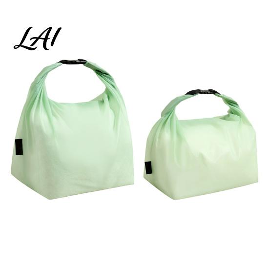 Handheld Swim Bag Swimming Storage Bag with Buckle Large Capacity Wet Clothes Nylon Drawstring Gym Organizer Waterproof Toiletries for Travel