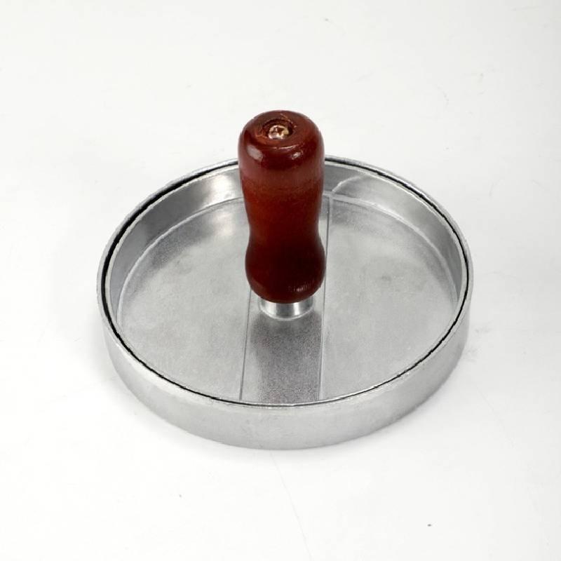Modern Aluminum Alloy Circular Hamburger Press For Juicy Patties And Rice Balls