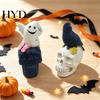 Decorações de Mesa Assustadoras para Festa Gótico Halloween Figura de Caveira, Fantasma/Corvo Assustador em Estátua, Colecionáveis de Estilo Ornamento de Resina para Mesa