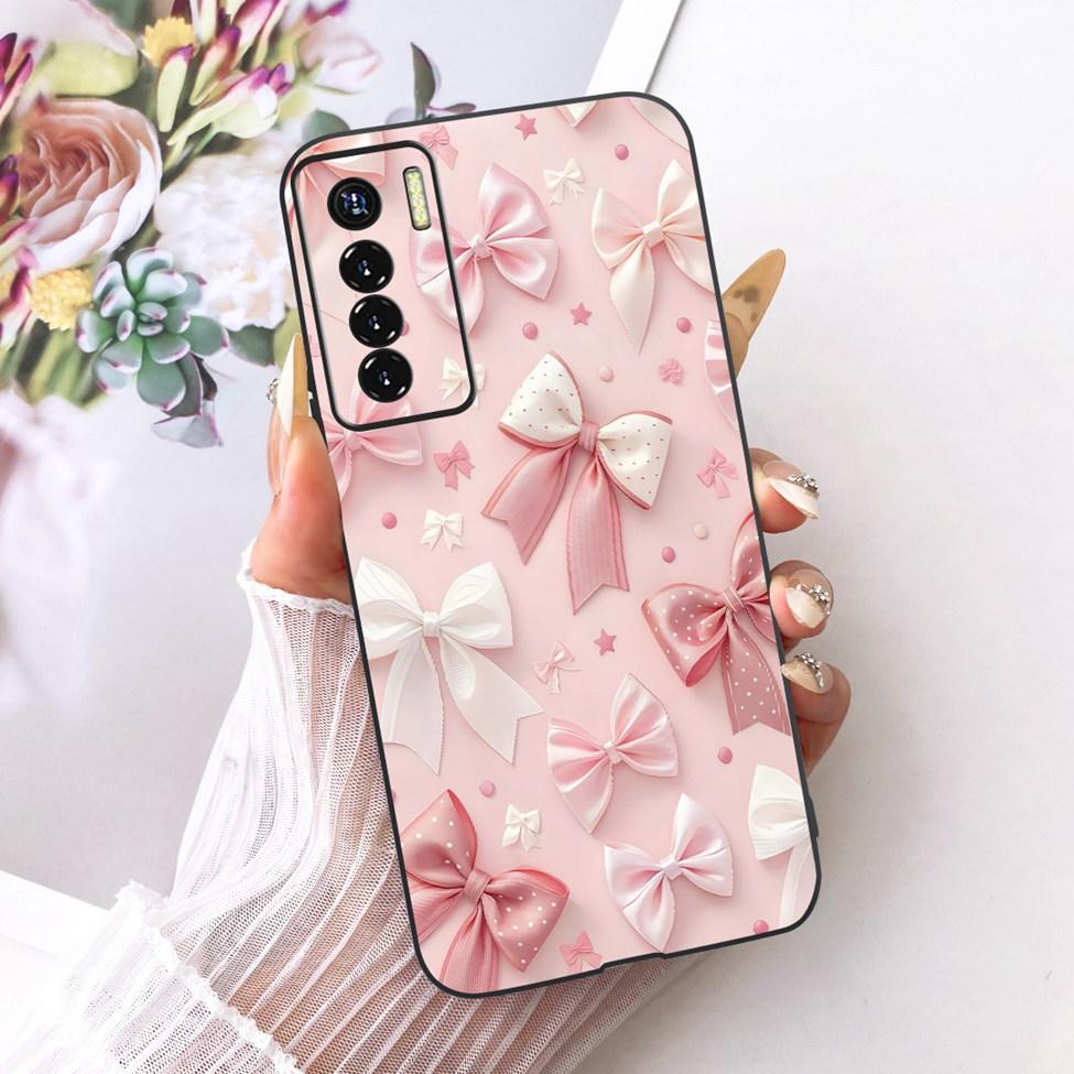 Phone Case For Tecno Camon 17 Pro Cover Silicone Cute Cat Fashion Funny Painted Funda For Tecno Camon 17Pro CG8 CG8h Casing