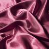 1Pc Satin Fitted Sheet Solid Colour Twin Full Queen Ice Silk Mattress Cover Natural With Elastic Band Bed Sheet (No Pillowcase)