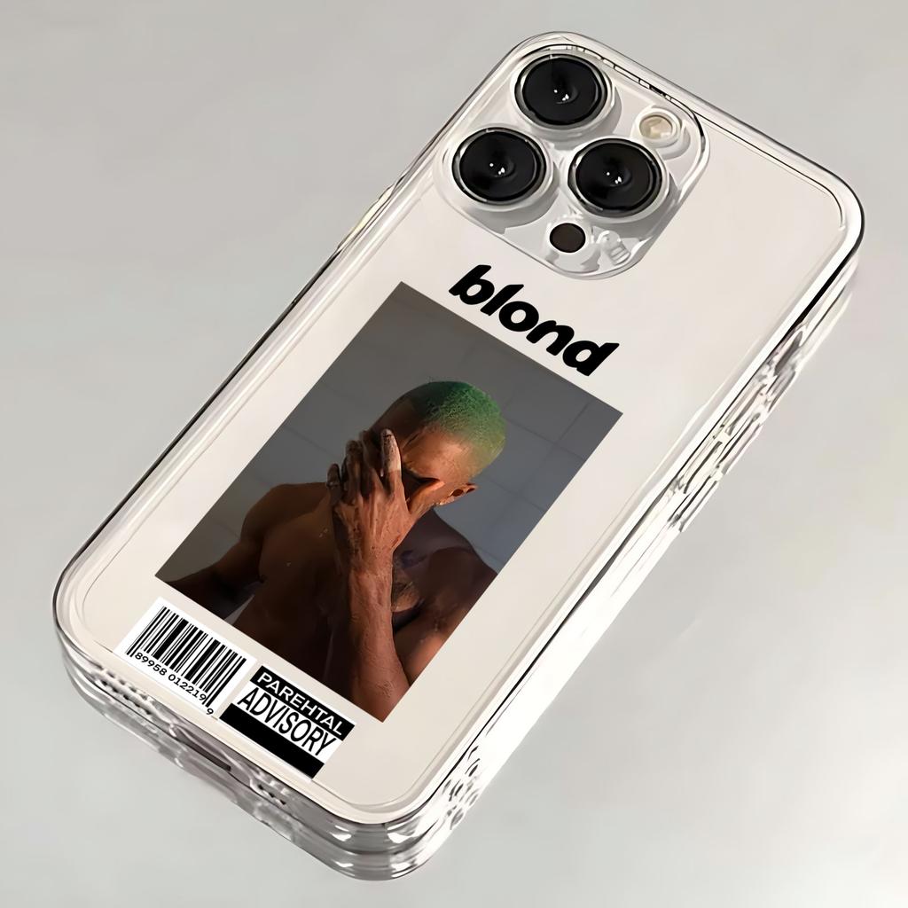 Coque de téléphone Singer F-Frank Blonde Oceans Pour iPhone 17 16 15 14 13 12 11 Pro Max Mini SE 7 8 Plus 17E Housse Transparente Fundas