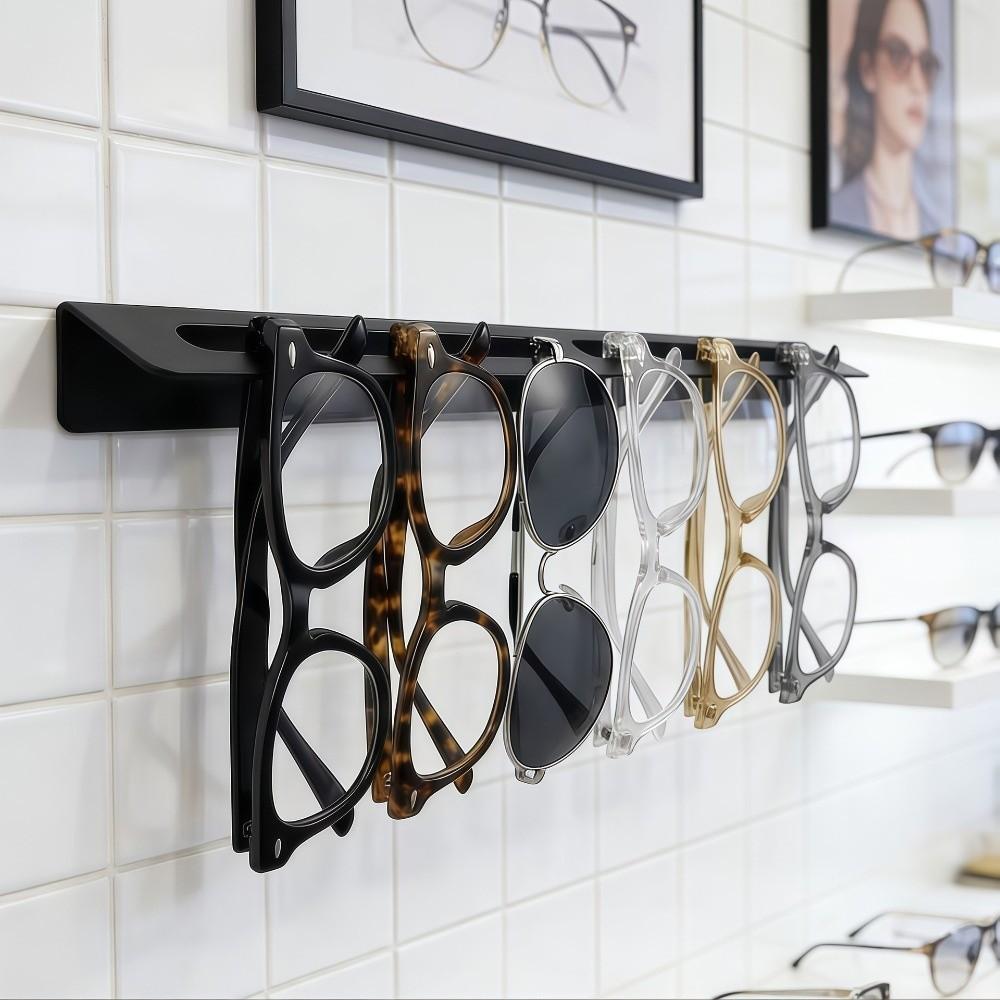 Heavy Duty Eyeglasses Storage Rack Metal Hanging Glasses Rack Wall Display