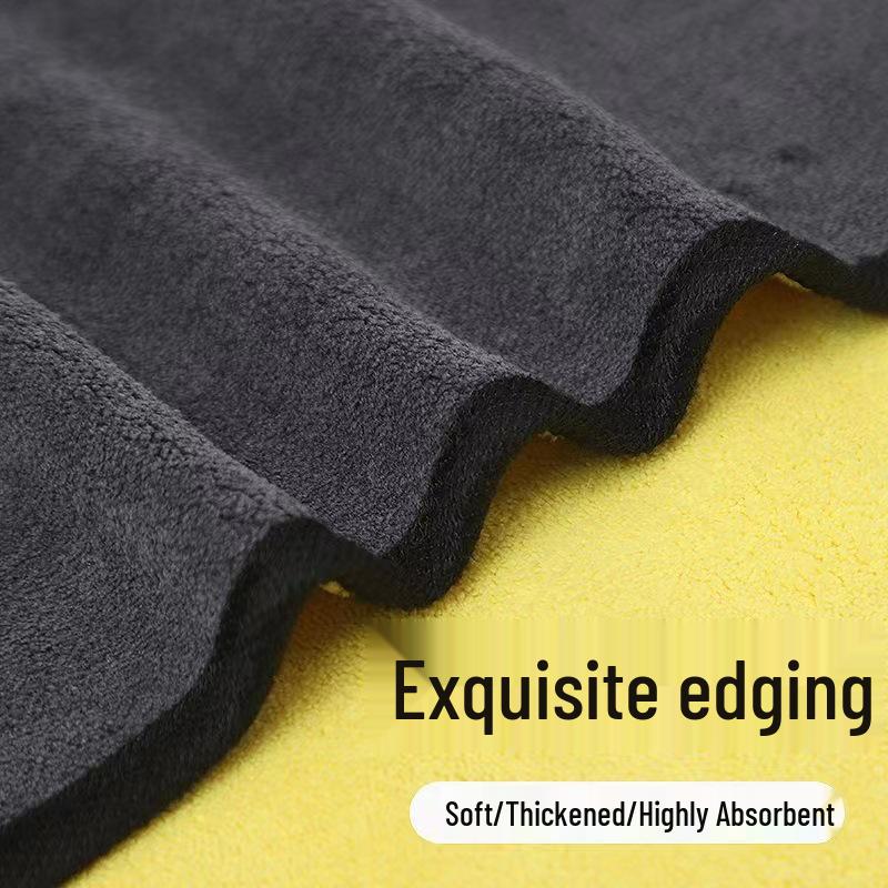 Thickened Lint-Free Water Absorbent Car Wash Towel for Interior Cleaning
