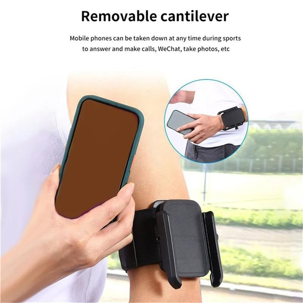 360° Rotation Multi-function Phone Holder for Car Wristband Mobile Support Universal Phone Stand For Sports Cycling Motorcycle