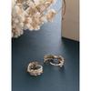 Rice Fragrance 18K Gold-Plated S925 Silver Wheat Ear Earrings - Shiny & Exquisite Women's Ear Clips