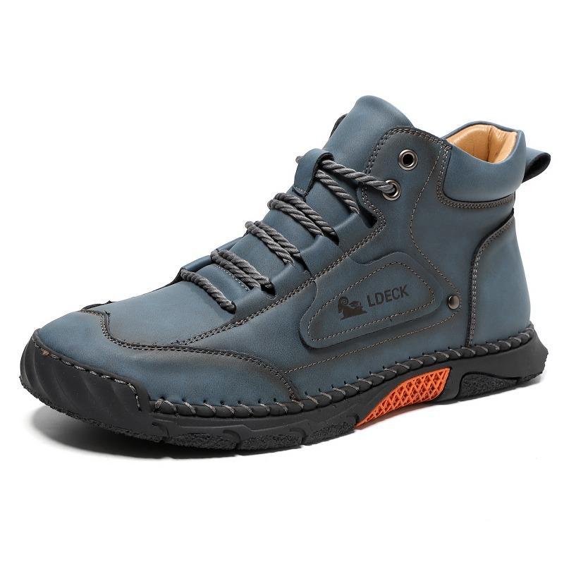 Men's Plus Size Shoes Men's Fashion Shoes Flat Boots Outdoor High-Top Shoes