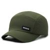 New trendy short brim cap men's summer outdoor sports breathable quick-drying baseball cap thin sun hat