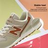New Balance 996 V3 Lightweight Comfortable Low-Top Casual Running Shoes Kids Sneakers Light-Khaki YV996OG3