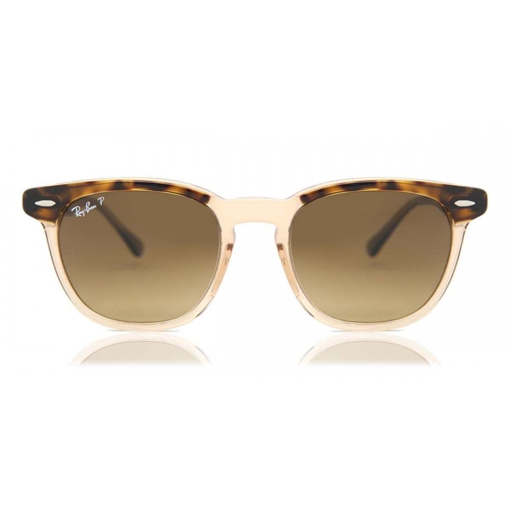 

Ray Ban Rb2298 Hawkeye Polarized 1292m2 Unisex Sunglasses Tortoise Clear Brown/52-21-145