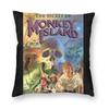 Secret Of Monkey Island Pillowcase Polyester Linen Velvet Creative Zip Decorative Pillow Case Sofa Seater Cushion Case